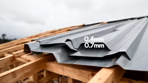 Jaka grubość blachy trapezowej na dach