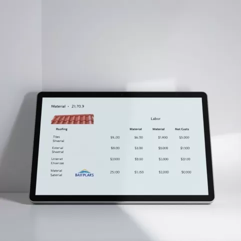 Koszt Dachu  Kalkulator